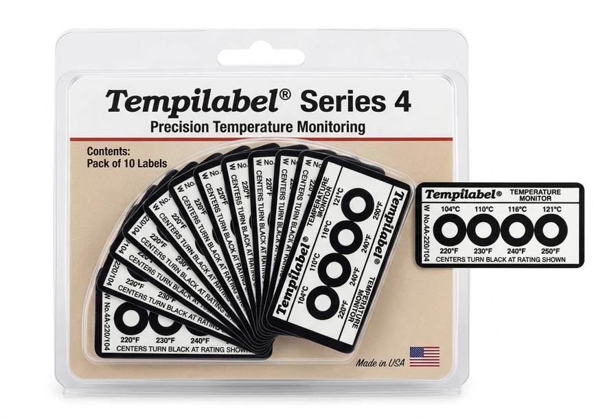 Tempilabel® Series 4 — pack of 10 labels